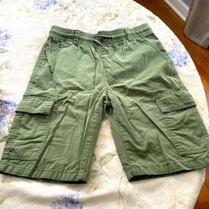 Olive green shorts- boys size 14- Children’s Place
